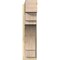 Ekena Millwork Merced Block Rough Sawn Outlooker, Douglas Fir, 8"W x 26"D x 32"H OUT08X26X32MRC05RDF - alternate 4